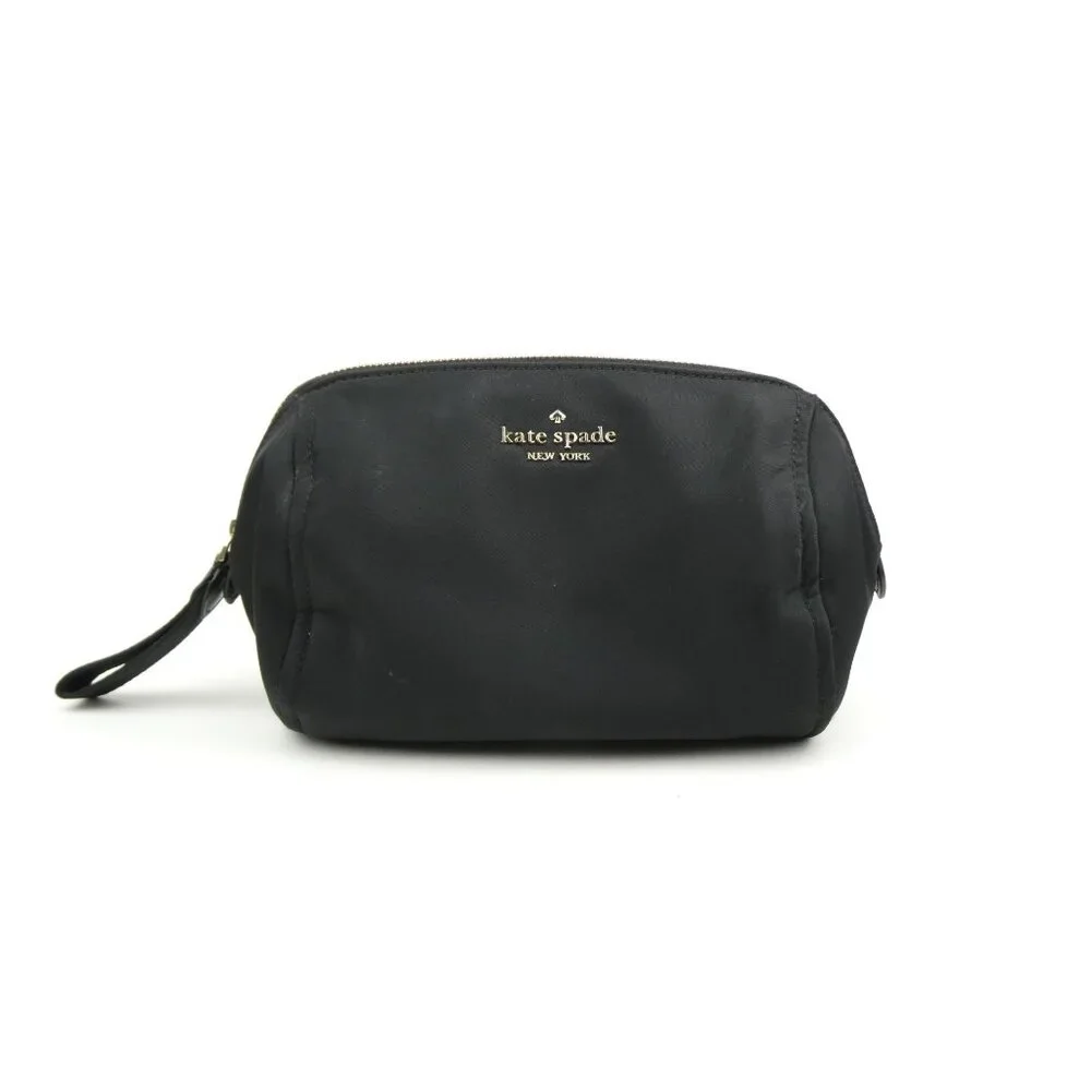 Kate Spade New York‎ Black Nylon Makeup Bag